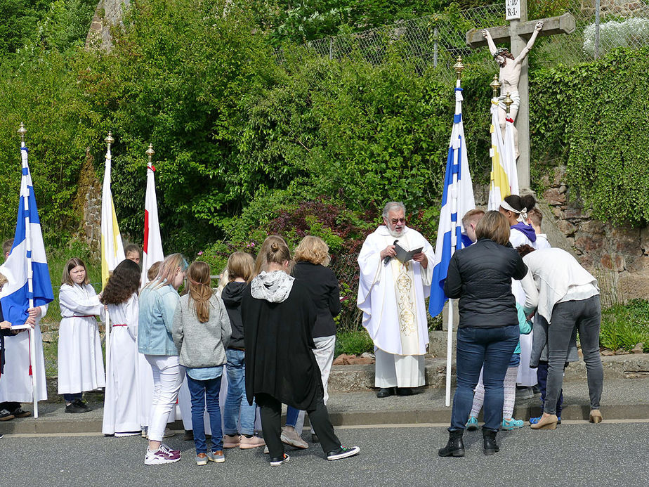 Bittprozession an Christi Himmelfahrt (Foto: Karl-Franz Thiede)